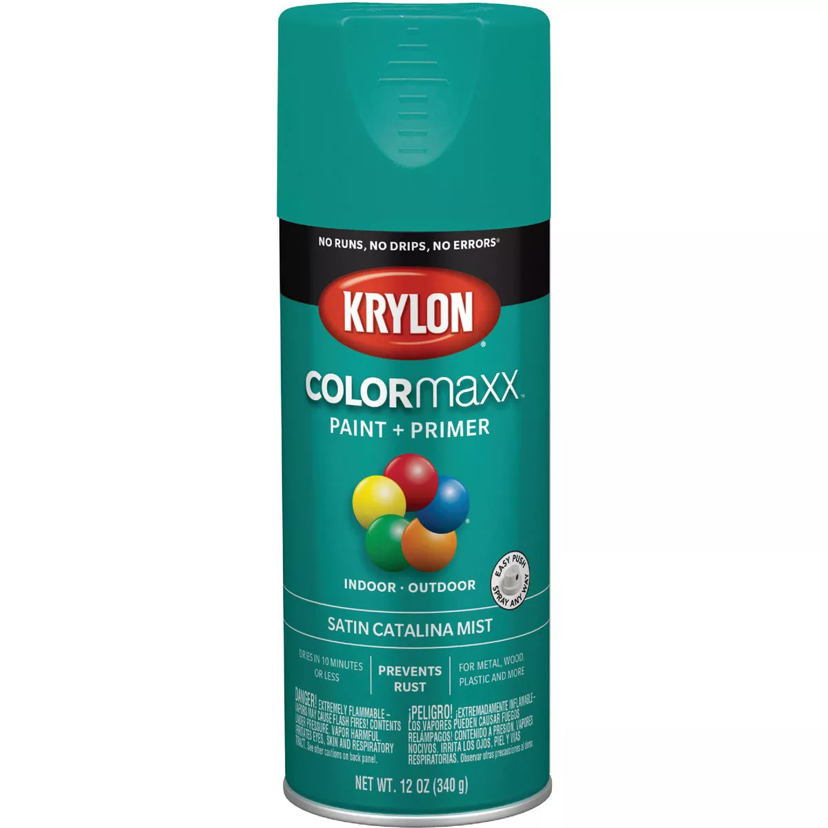 Krylon ColorMaxx Satin Catalina Mist 12 Oz. Spray Paint