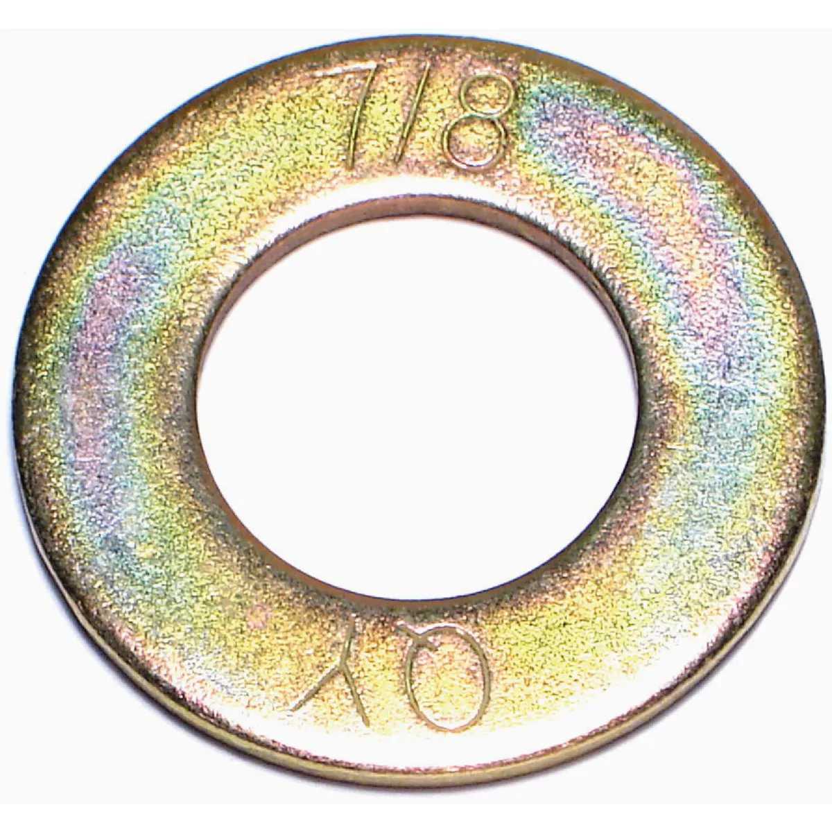 Midwest Fastener 7/8 In. x 15/16 In. x 1-3/4 In. Zinc Plated Grade 8 Steel SAE Flat Washers (7 Ct.)