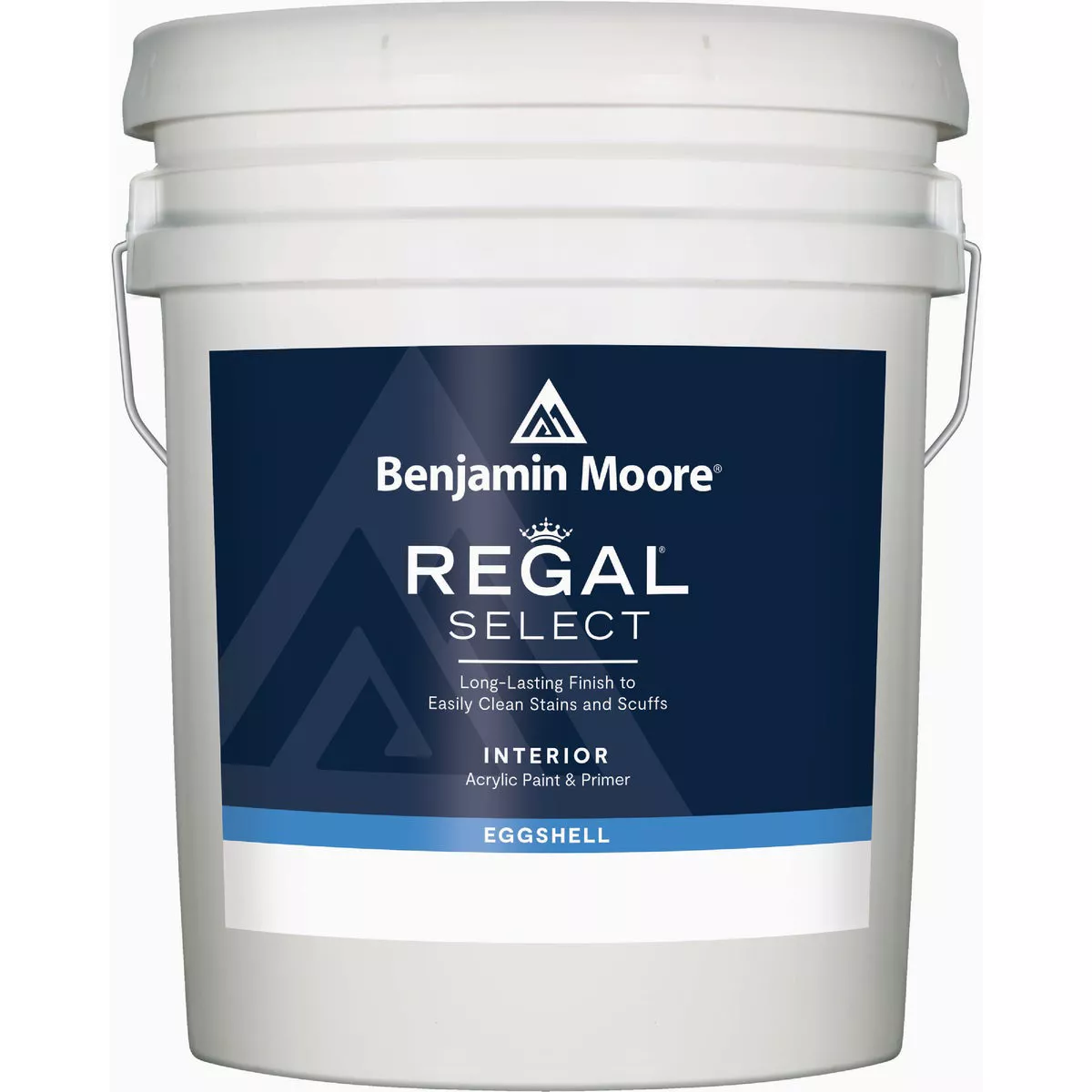 Benjamin Moore Regal Select Acrylic Eggshell Premium Interior Paint & Primer, Base 2, 5 Gal.