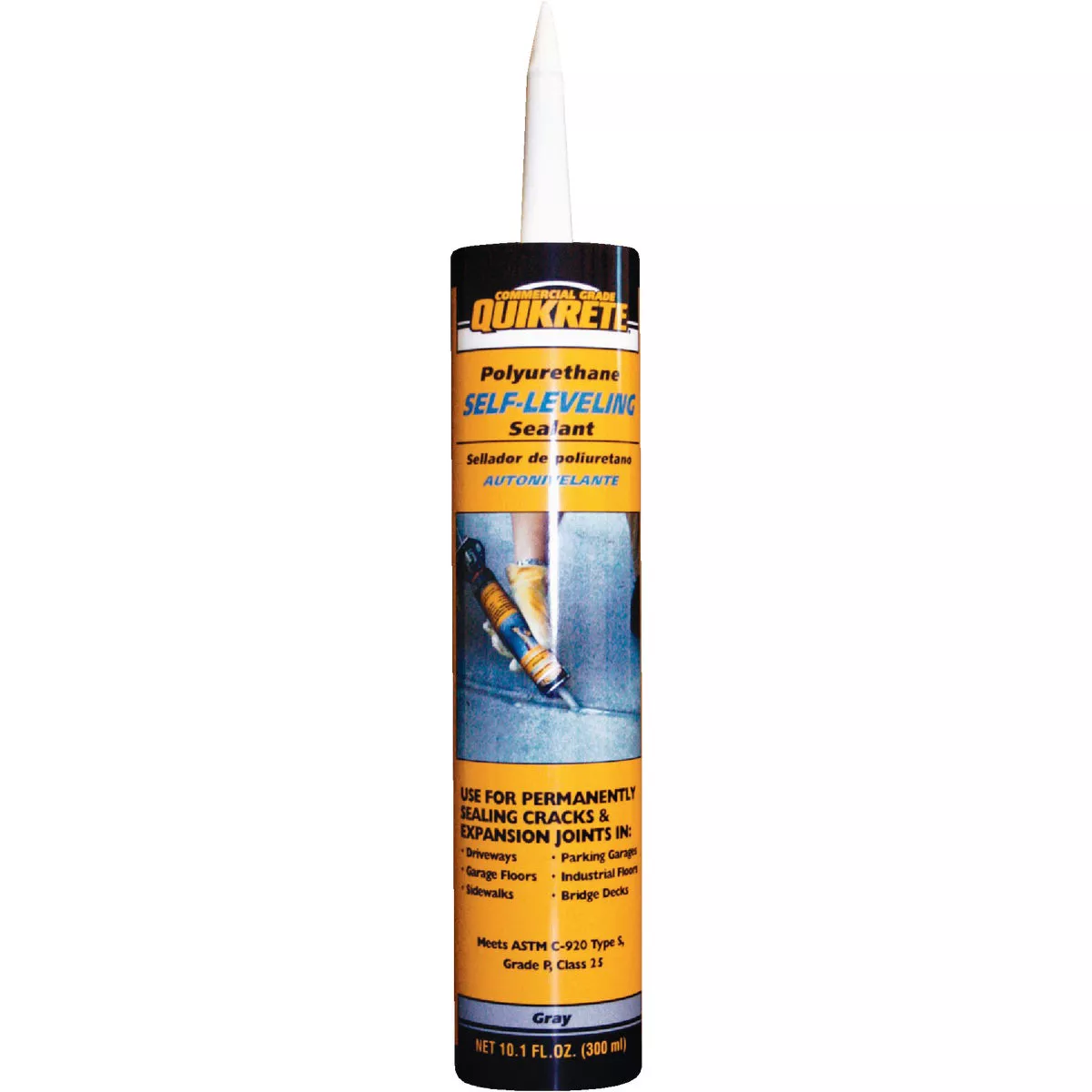 Quikrete 10 Oz. Gray Advanced Polymer Self-Leveling Sealant