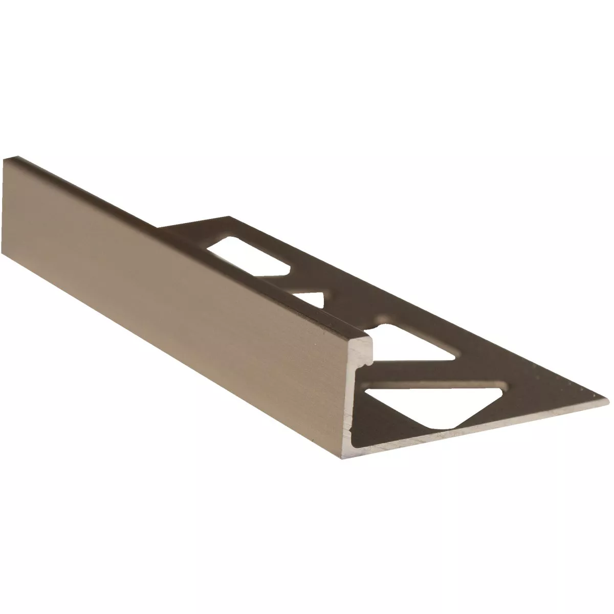 M-D Building Products 3/8 In. x 96 In. Pewter Aluminum Tile Edge