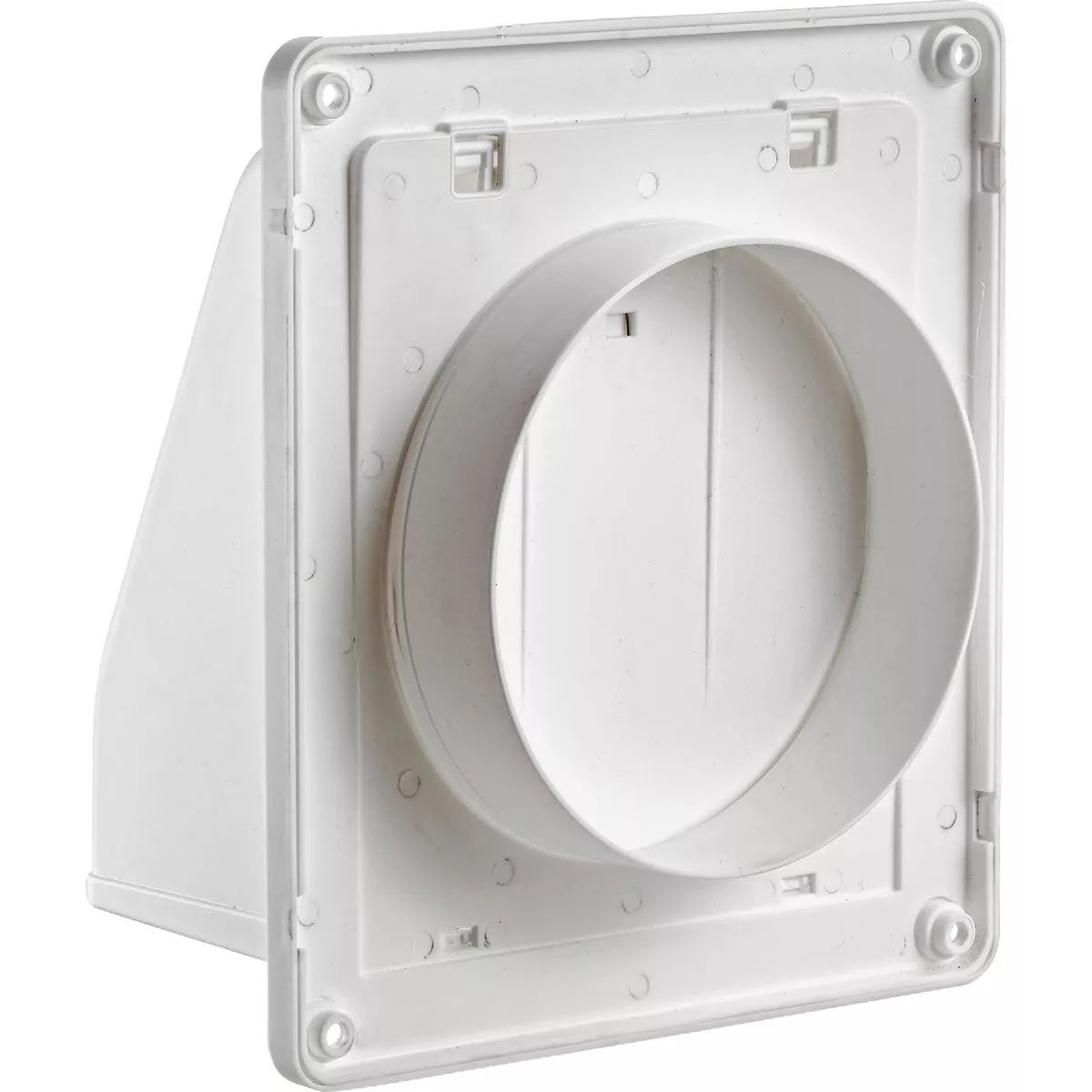 Lambro 6 In. White Plastic Wall Vent Cap - photo 3