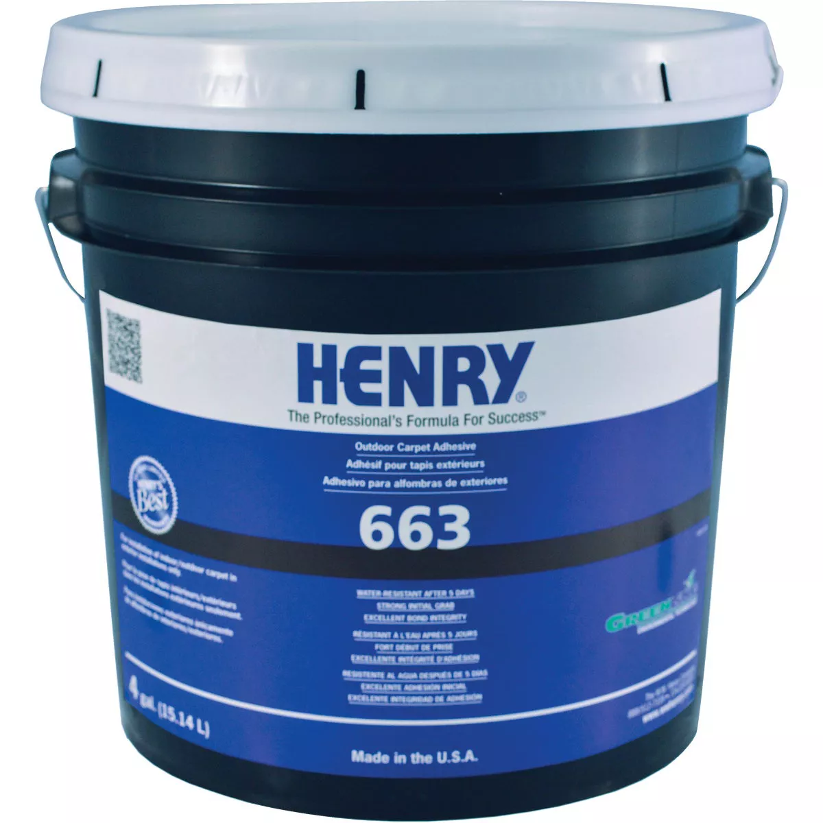 Henry Premium Outdoor Carpet Adhesive, 4 Gal.