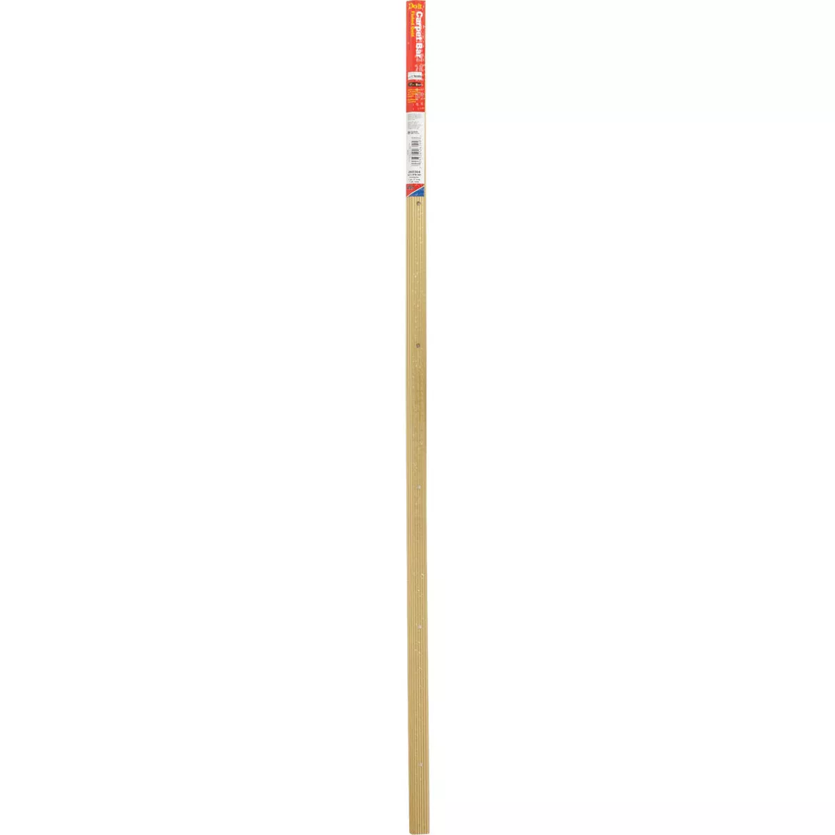 Do it Satin Gold Fluted 1 In. x 3 Ft. Aluminum Carpet Trim Bar - photo 2