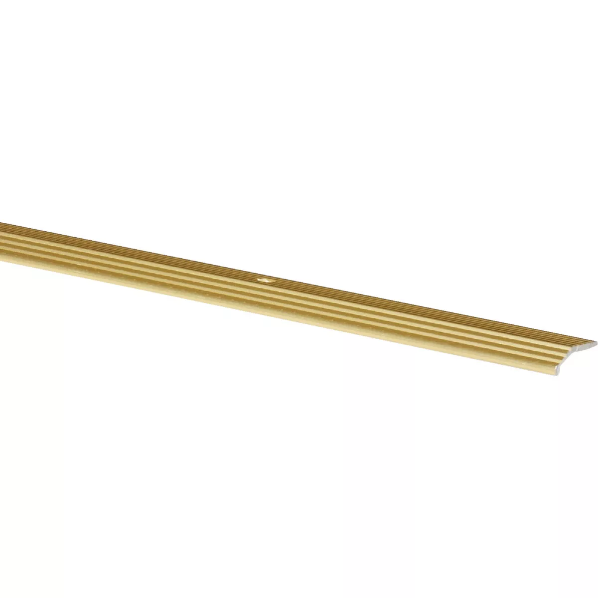 Do it Satin Gold Fluted 1 In. x 6 Ft. Aluminum Carpet Trim Bar