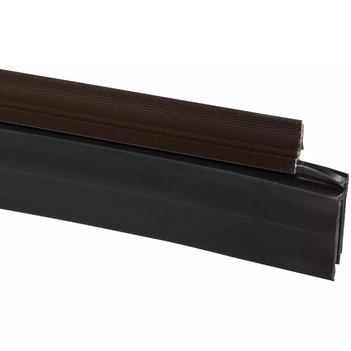 M-D Building Products 36 In. Aluminum and Vinyl CINCH Self-Adhesive Door Sweep, Brown