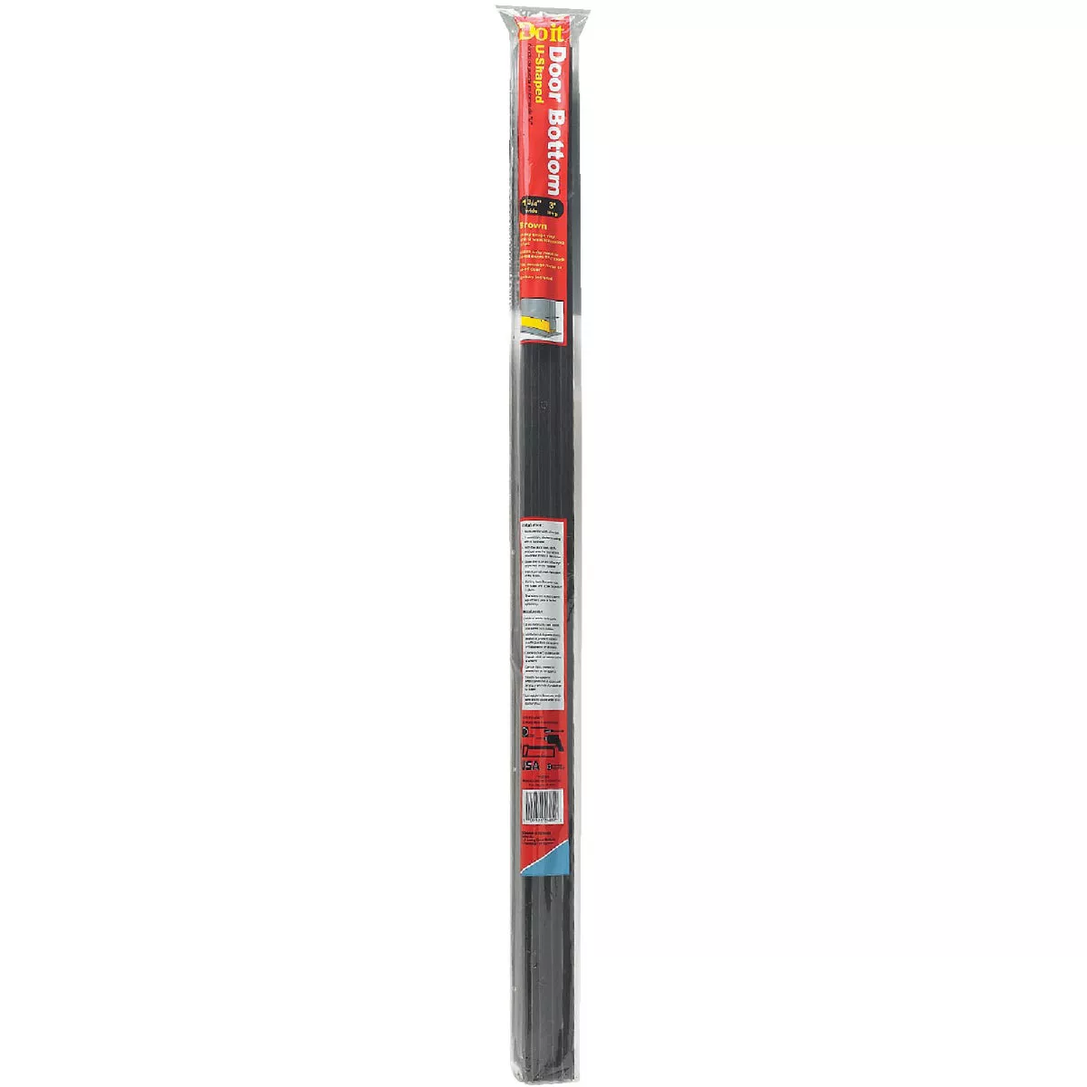 Do it 1.75 In. W. x 1.75 In. H. x 36 In. L. Brown Vinyl Door Bottom for 1-3/4 In. Door - photo 2