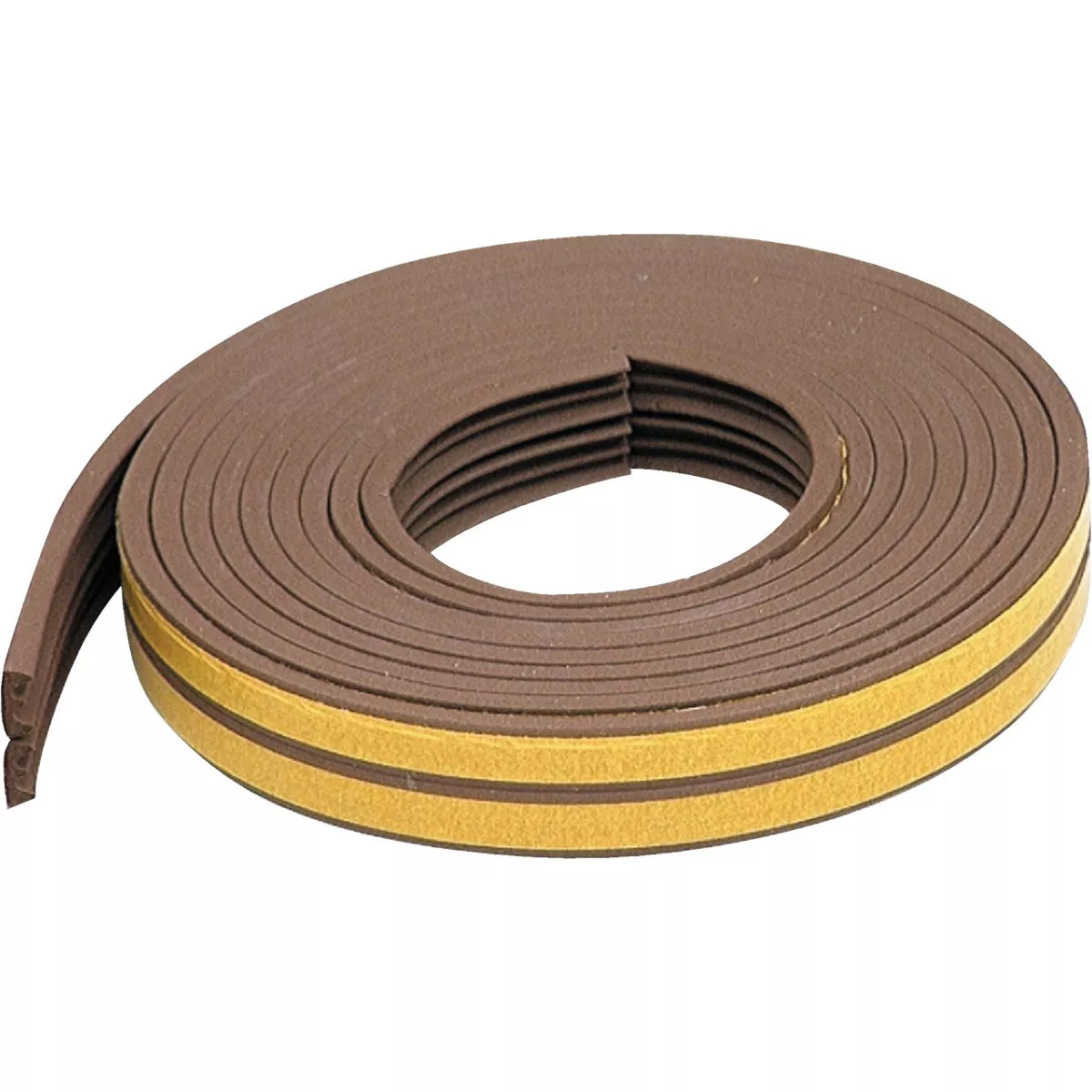 M-D Building Products 1/8 In. x 3/8 In. x 17 Ft. Brown Premium Rubber Window Seal for Ex-Small Gaps
