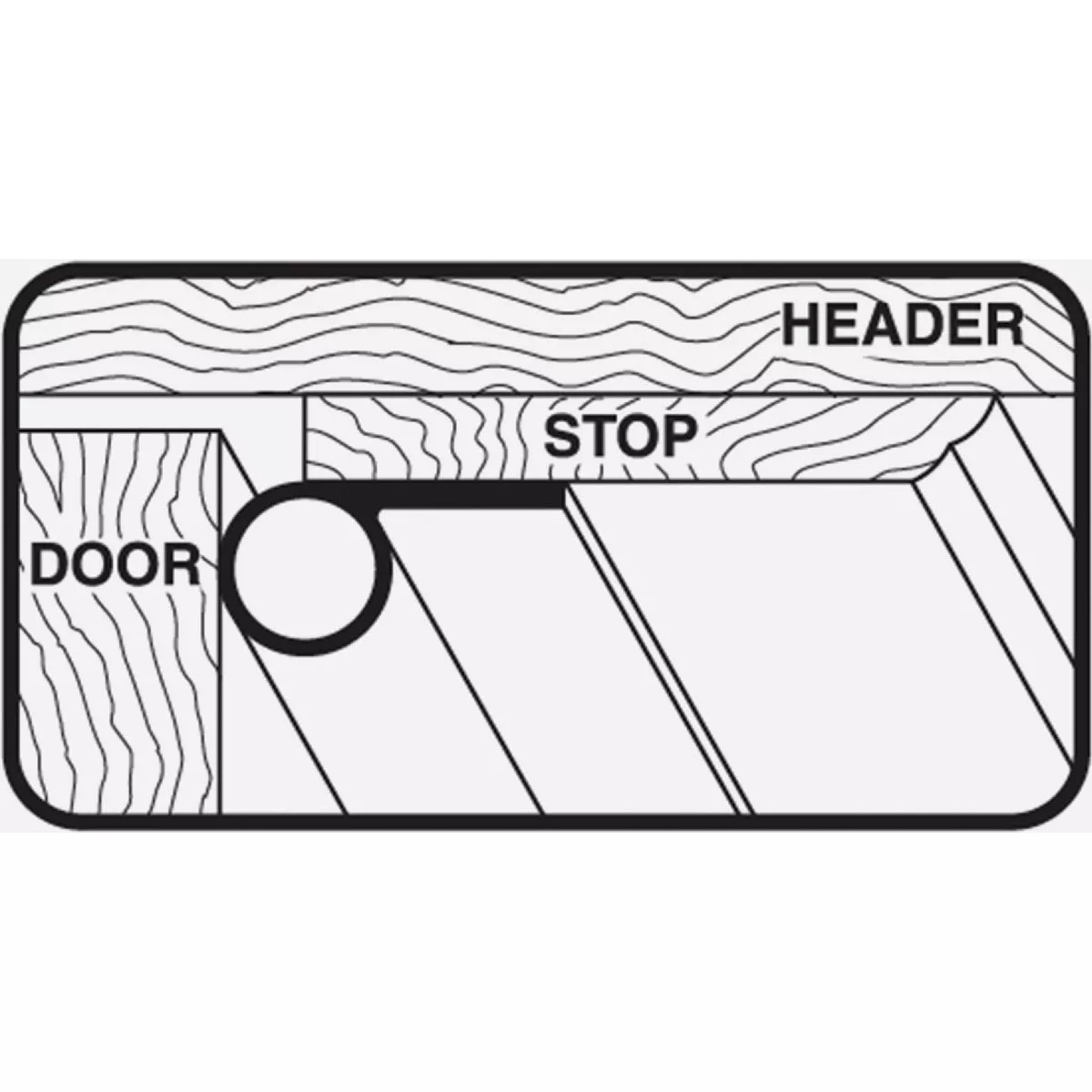 M-D Building Products 17 Ft. White Vinyl Gasket Weatherseal for Doors & Windows - photo 6