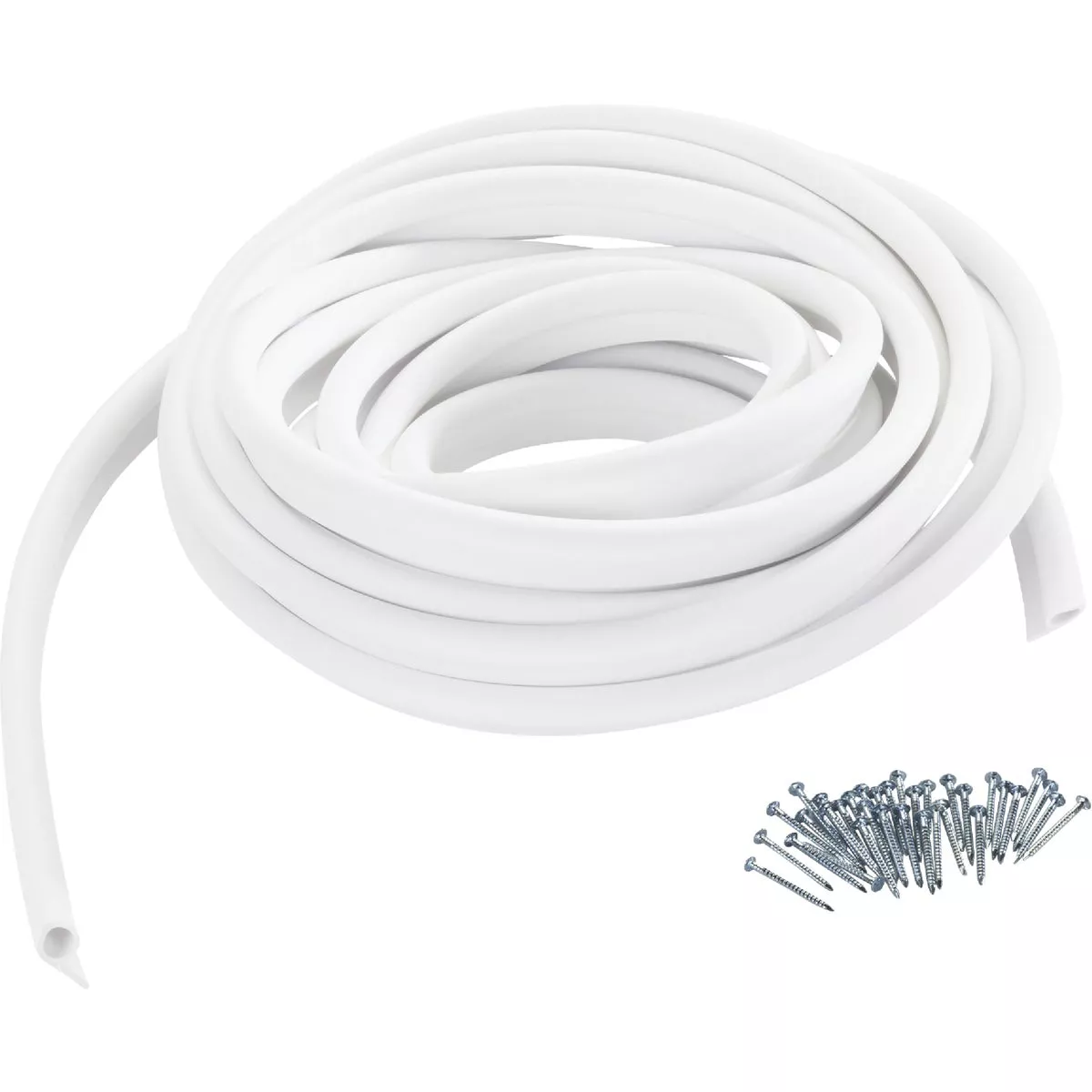 M-D Building Products 17 Ft. White Vinyl Gasket Weatherseal for Doors & Windows - photo 5