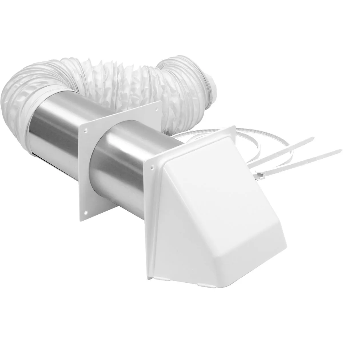 Lambro 4 In. x 8 In. Exhaust Bath Fan Vent Kit (6-Piece)