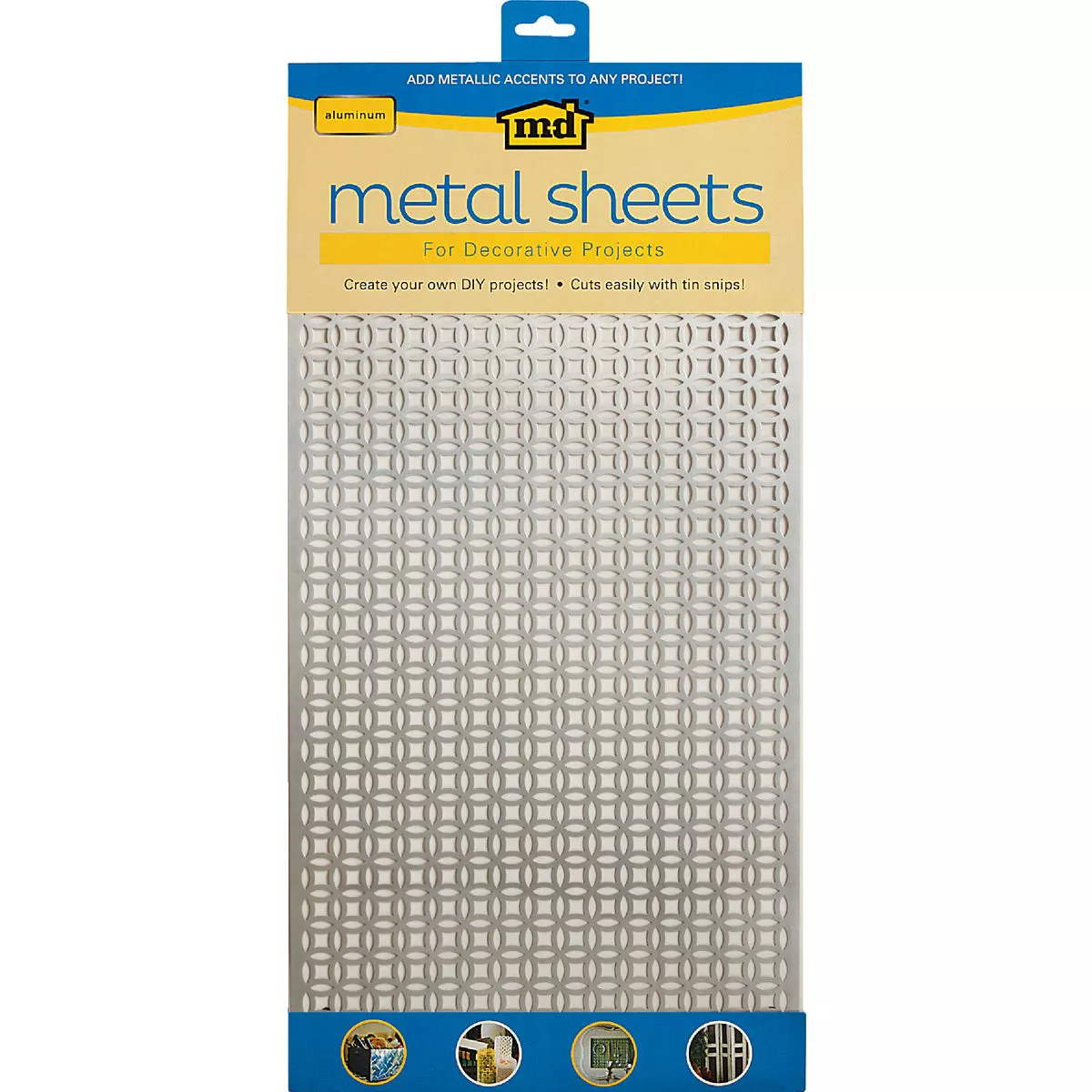 M-D Building Products 1 Ft. x 2 Ft. x .020 In. Elliptical Metal Sheet Stock
