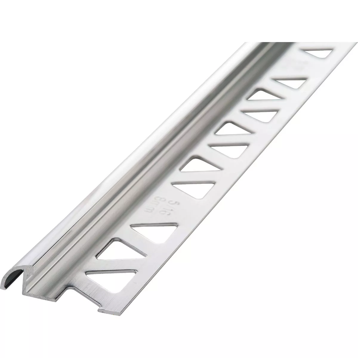 M-D Building Products 3/8 In. x 96 In. Bright Clear Aluminum Bullnose