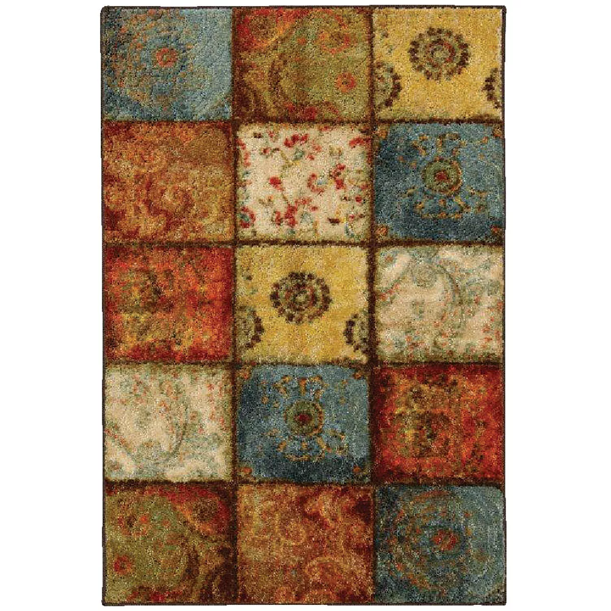 Mohawk Home Artifact Multi-Panel 5 Ft. x 8 Ft. Area Rug