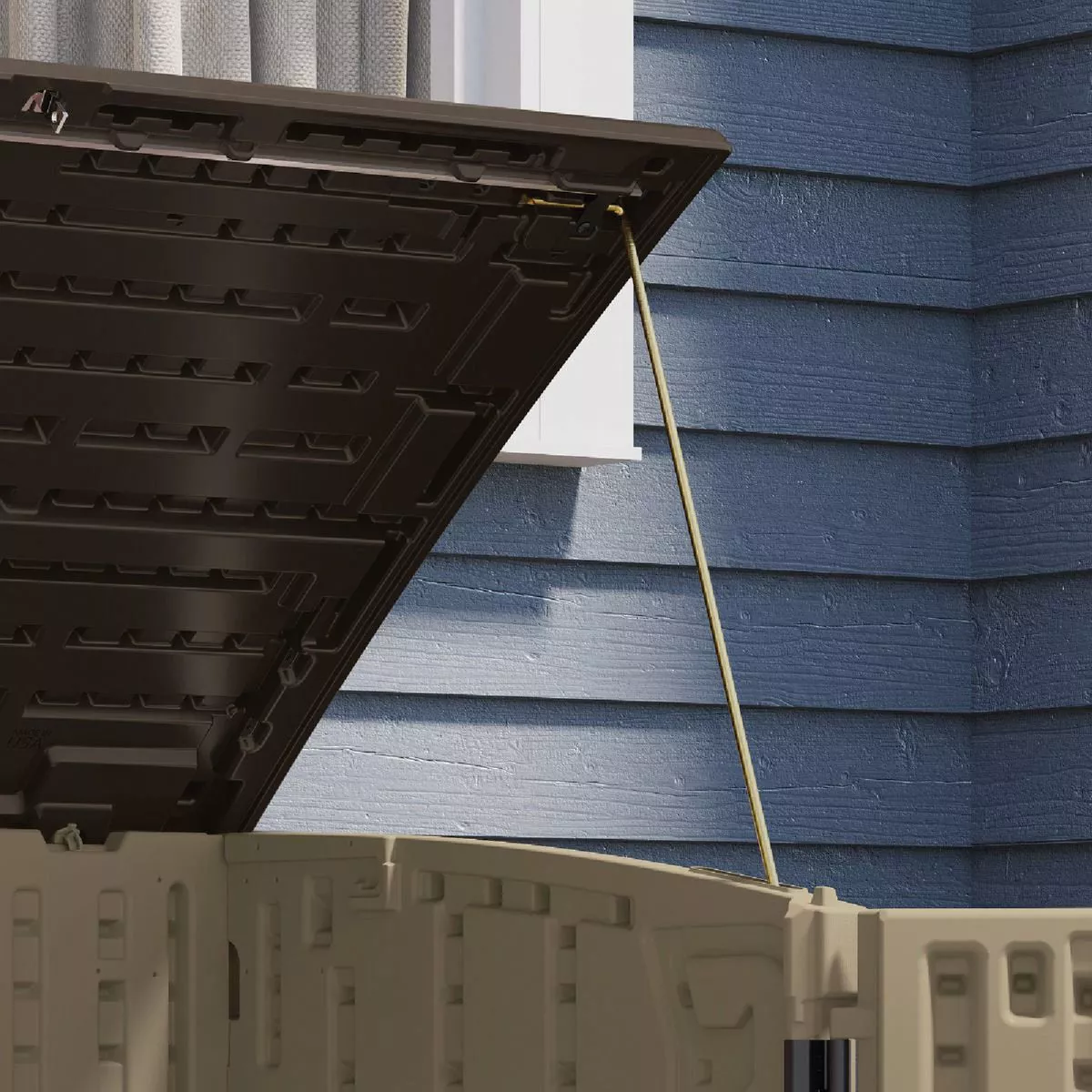 Suncast 34 Cu. Ft. Horizontal Storage Shed - photo 4