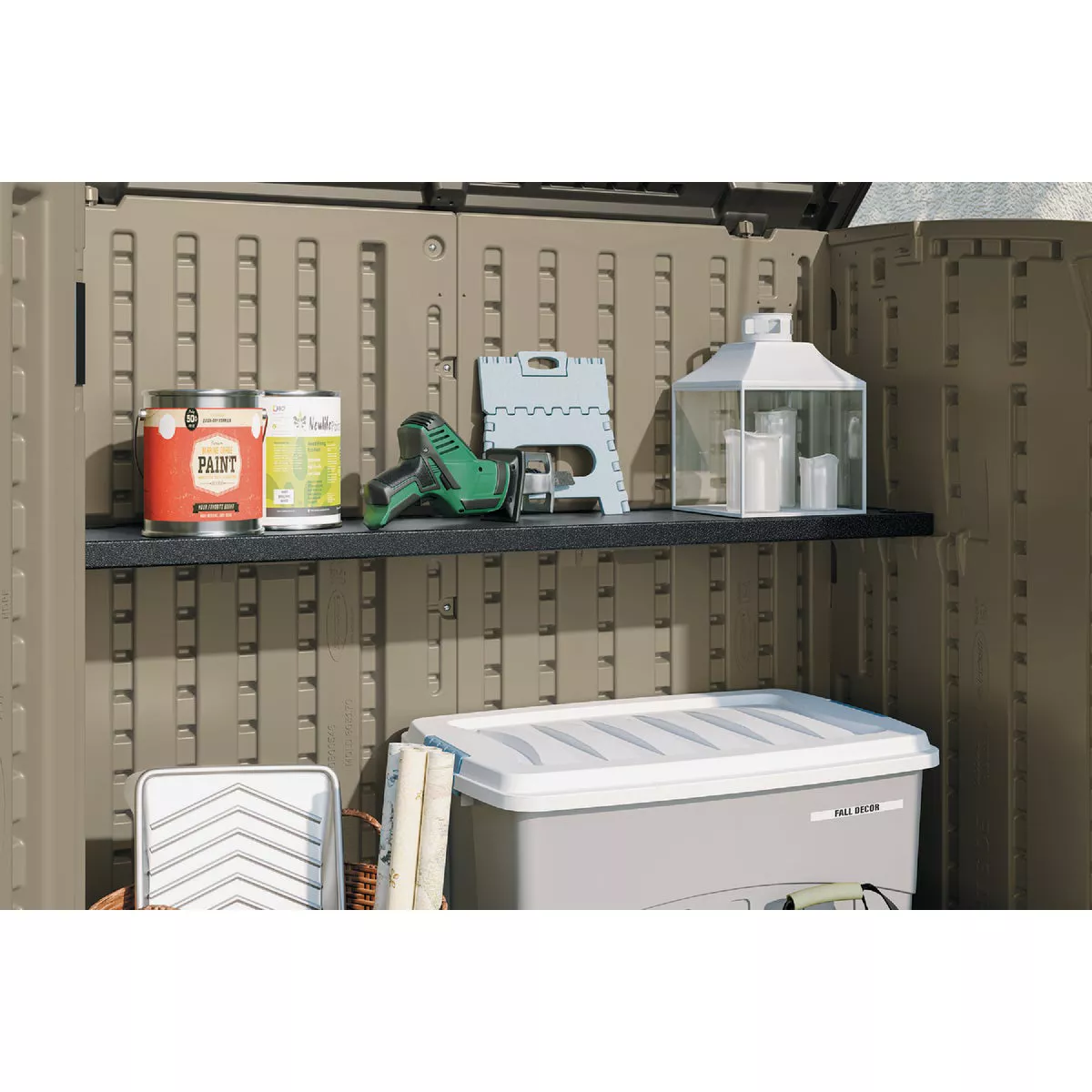 Suncast 34 Cu. Ft. Horizontal Storage Shed - photo 6
