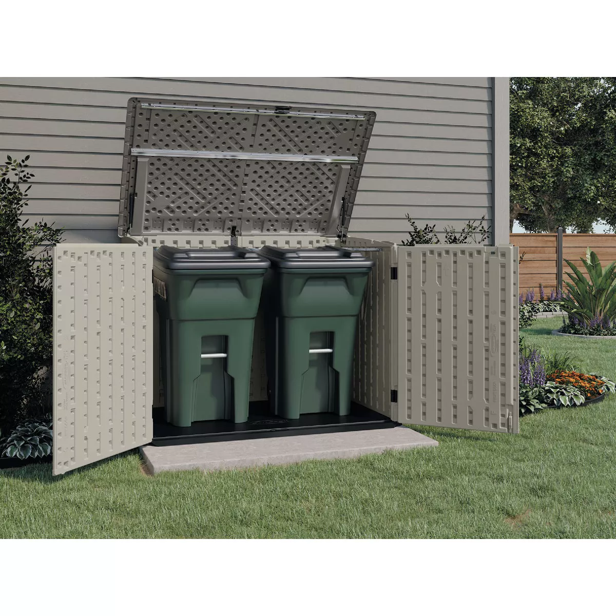 Suncast 34 Cu. Ft. Horizontal Storage Shed - photo 7