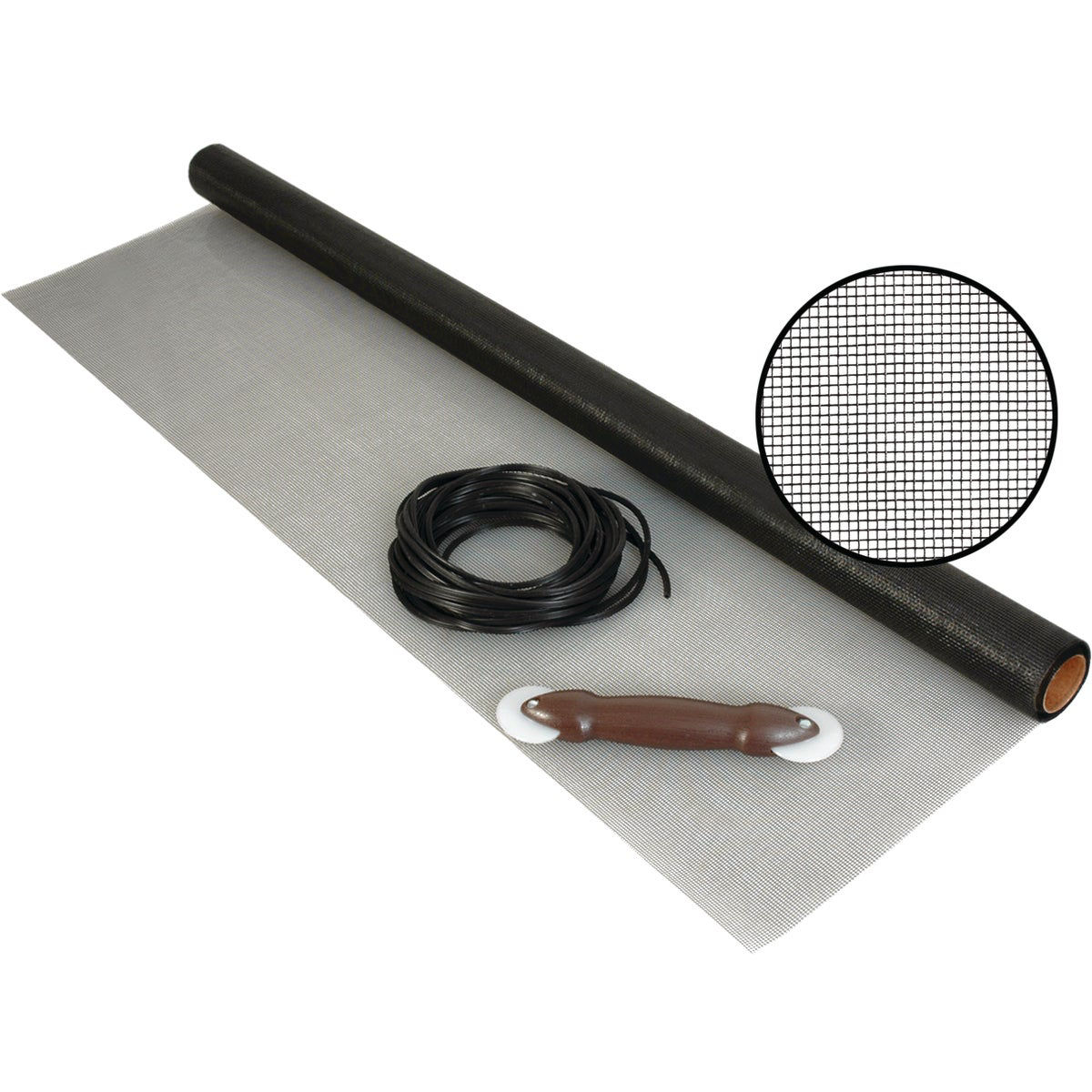 Phifer BetterVue 36 In. x 84 In. Black Fiberglass Screen Kit Do it Best