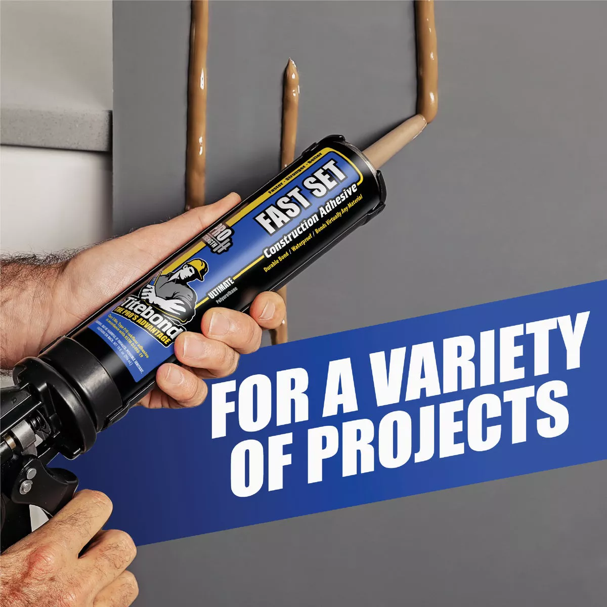Titebond 10 Oz. Fast Set Construction Adhesive - photo 5