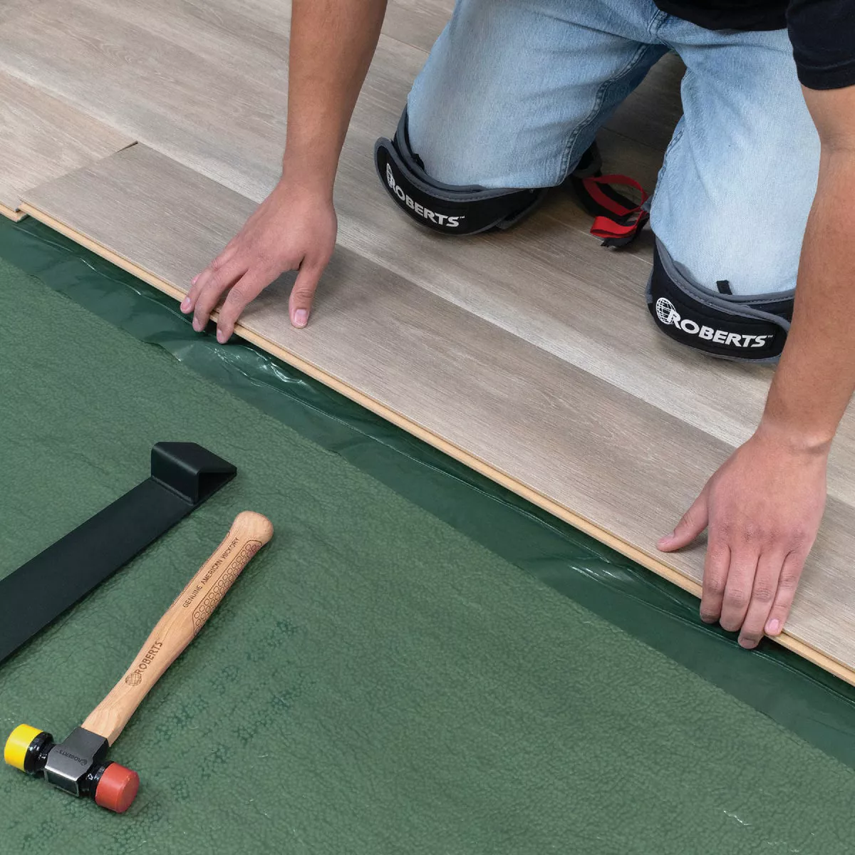 QEP First Step 40 In. W x 30 Ft. L Premium 3-in-1 Underlayment, 100 Sq. Ft./Roll - photo 3