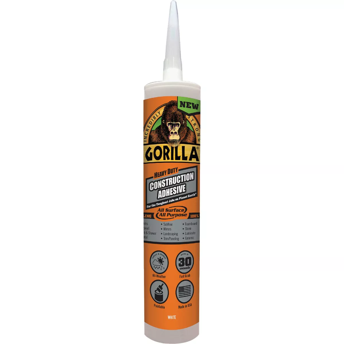 Gorilla 9 Oz. All Surface Construction Adhesive