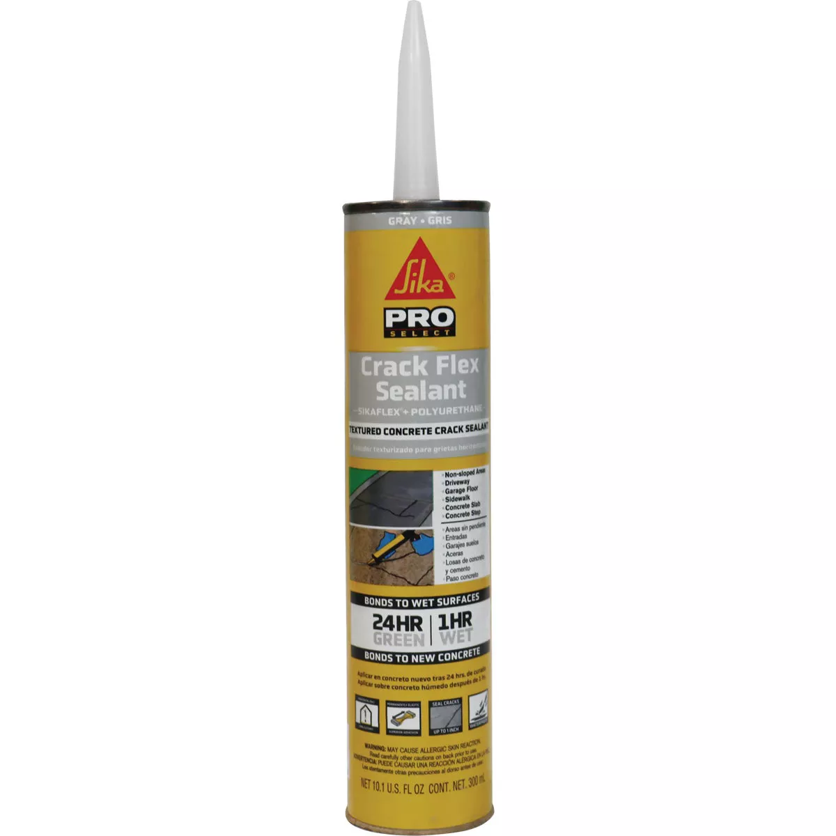 SikaFlex 10.1 Oz. Gray Polyurethane Concrete Sealant