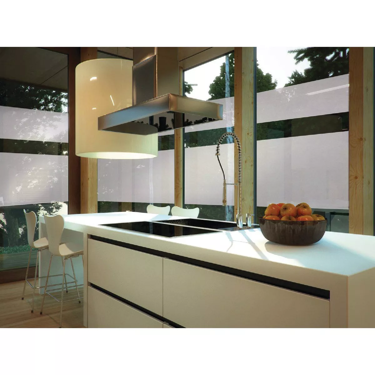 D-C-Fix 26 In. x 59 In. Milky Static Window Film - photo 4