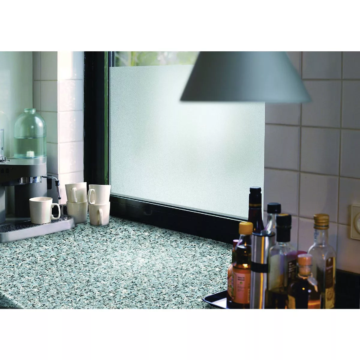 D-C-Fix 26 In. x 59 In. Milky Static Window Film - photo 5