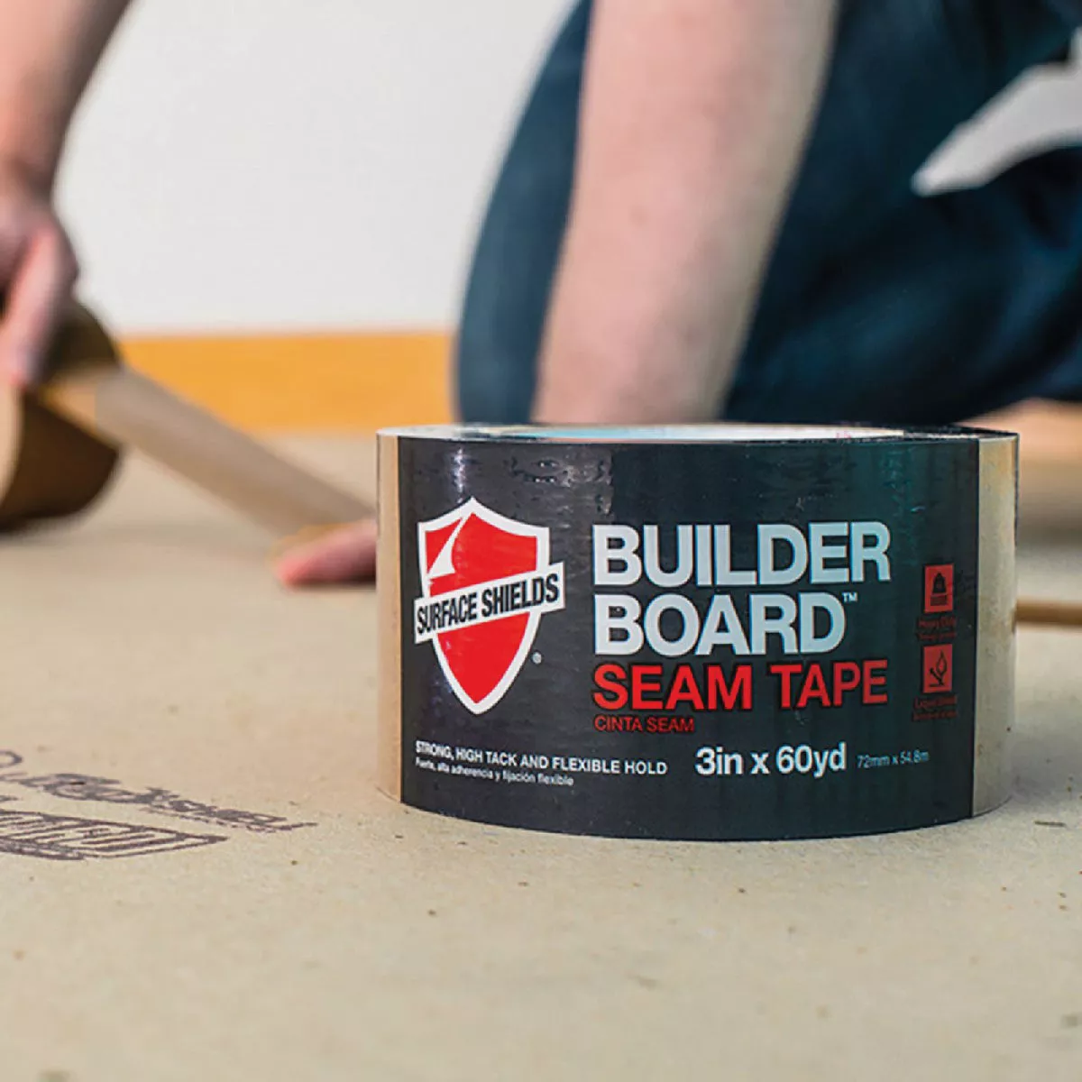 Surface Shields 3 In. x 180 Ft. Builder Board Tape - photo 5