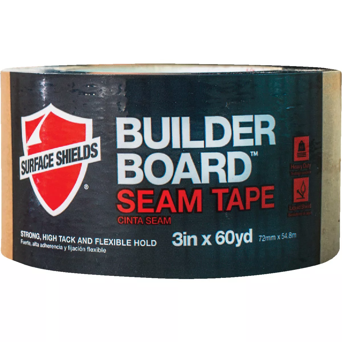 Surface Shields 3 In. x 180 Ft. Builder Board Tape - photo 2