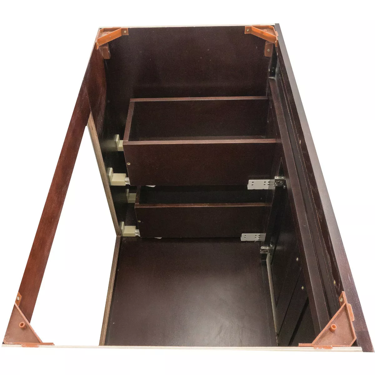 CraftMark CherryVale Shaker Cherry 36 In. W x 34 In. H x 21 In. D Vanity Base without Top, 2 Door/2 Drawer - photo 5