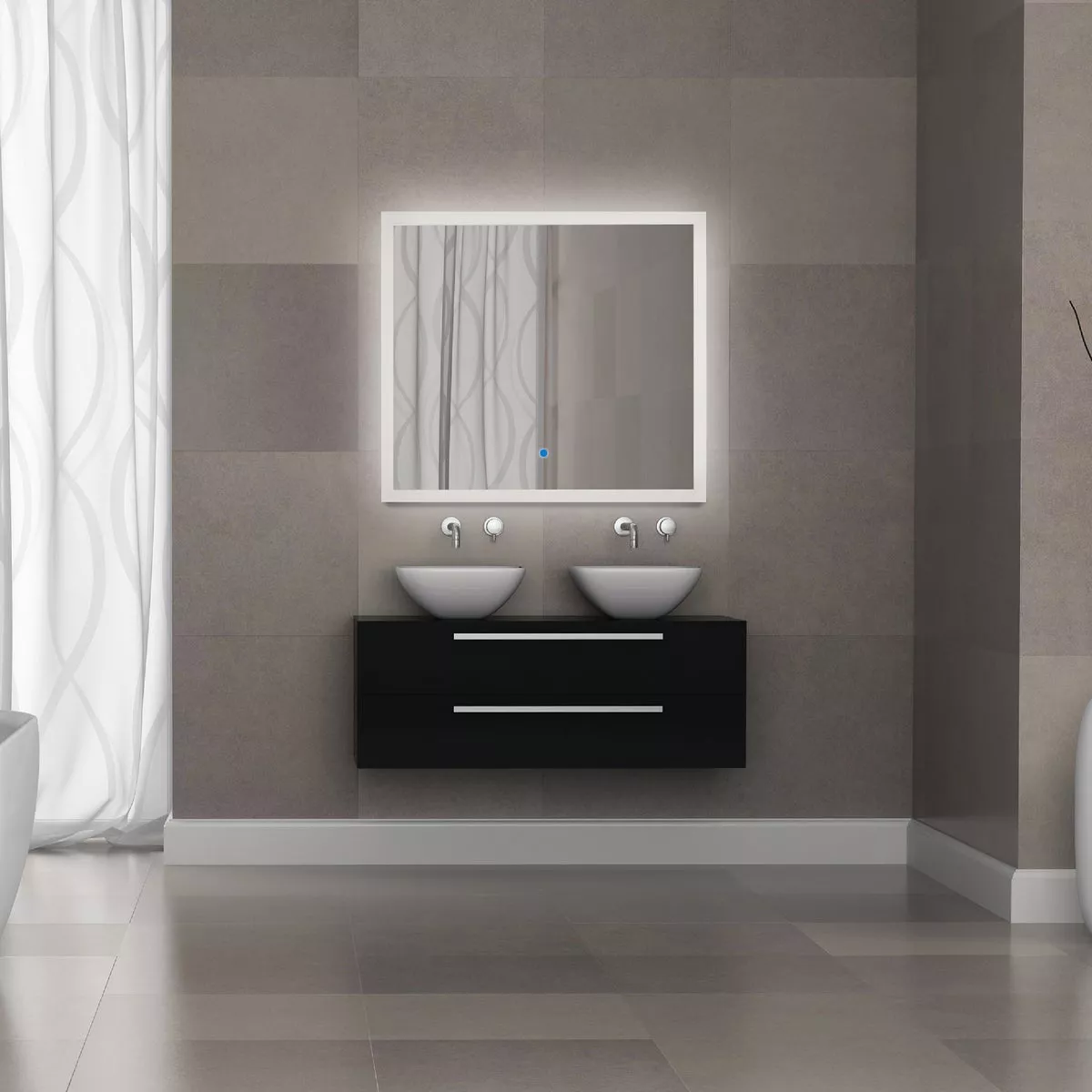 Renin Landscape 32 In. W. x 36 In. H. Polished Edge Backlit Wall Mirror - photo 4