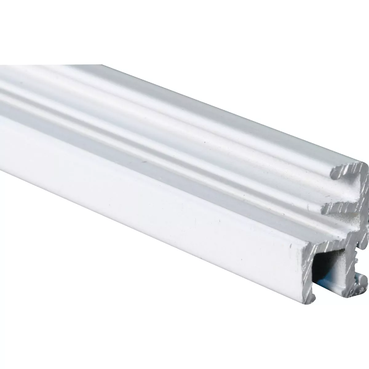 Prime-Line Make-2-Fit 11/32 x 5/8 x 72 White Aluminum Triple Track Screen Frame - photo 2