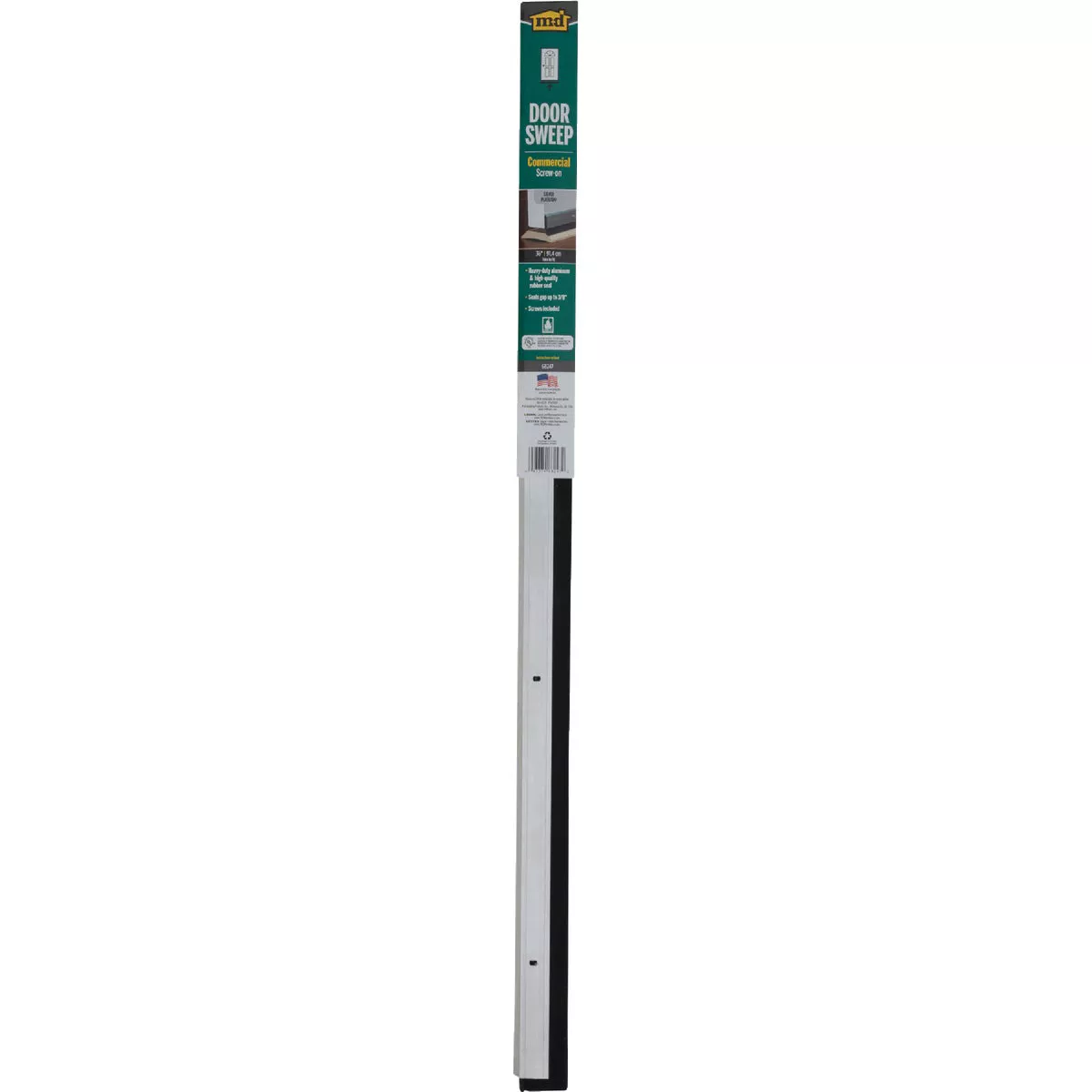 M-D Building Products Ultra 0.25 In. 36 In. Silver Door Sweep - photo 2