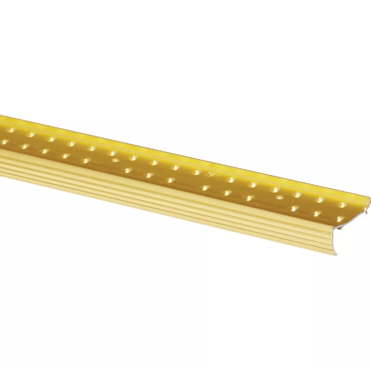 Do it Satin Gold Fluted 1-3/8 In. x 3 Ft. Carpet Clampdown with Teeth