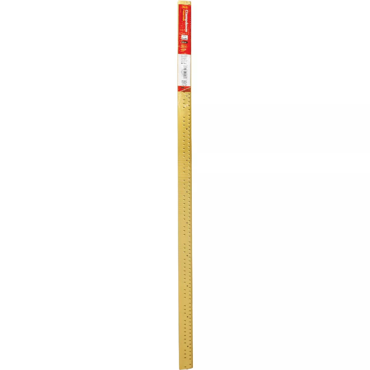 Do it Satin Gold Fluted 1-3/8 In. x 3 Ft. Carpet Clampdown with Teeth - photo 2