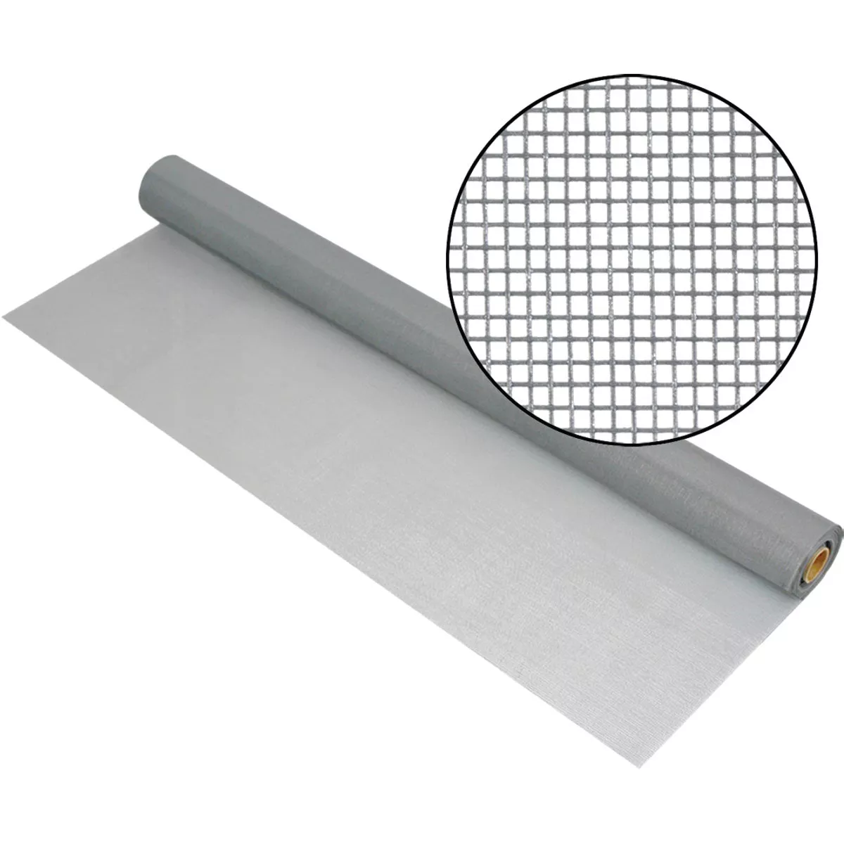 Phifer 24 In. x 100 Ft. Gray Premium Fiberglass Mesh Screen Cloth