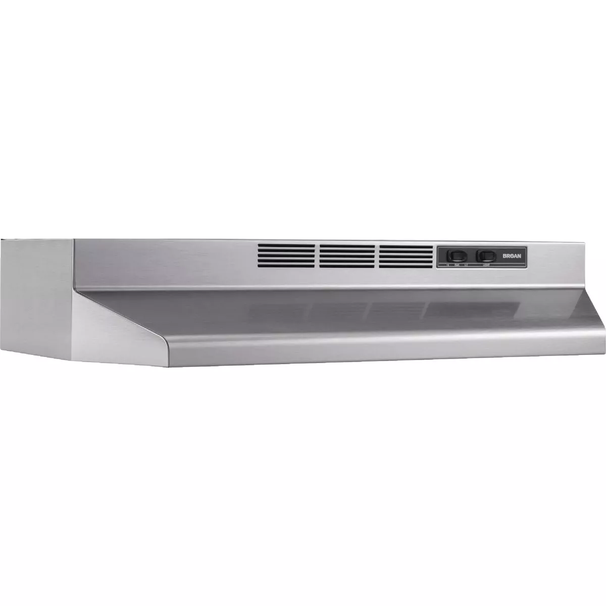 Broan 30 In. Ductless Under-Cabinet Range Hood, Stainless Finish with PrintGuard