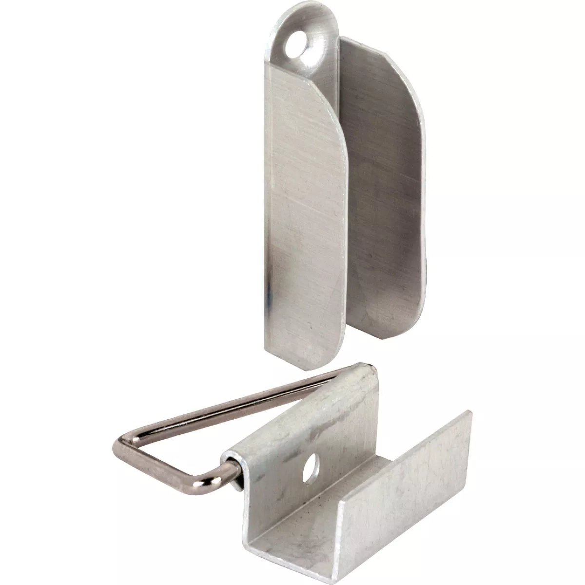 Prime-Line 7/16 In. White Hanger & Latch (2-Pack) - photo 2