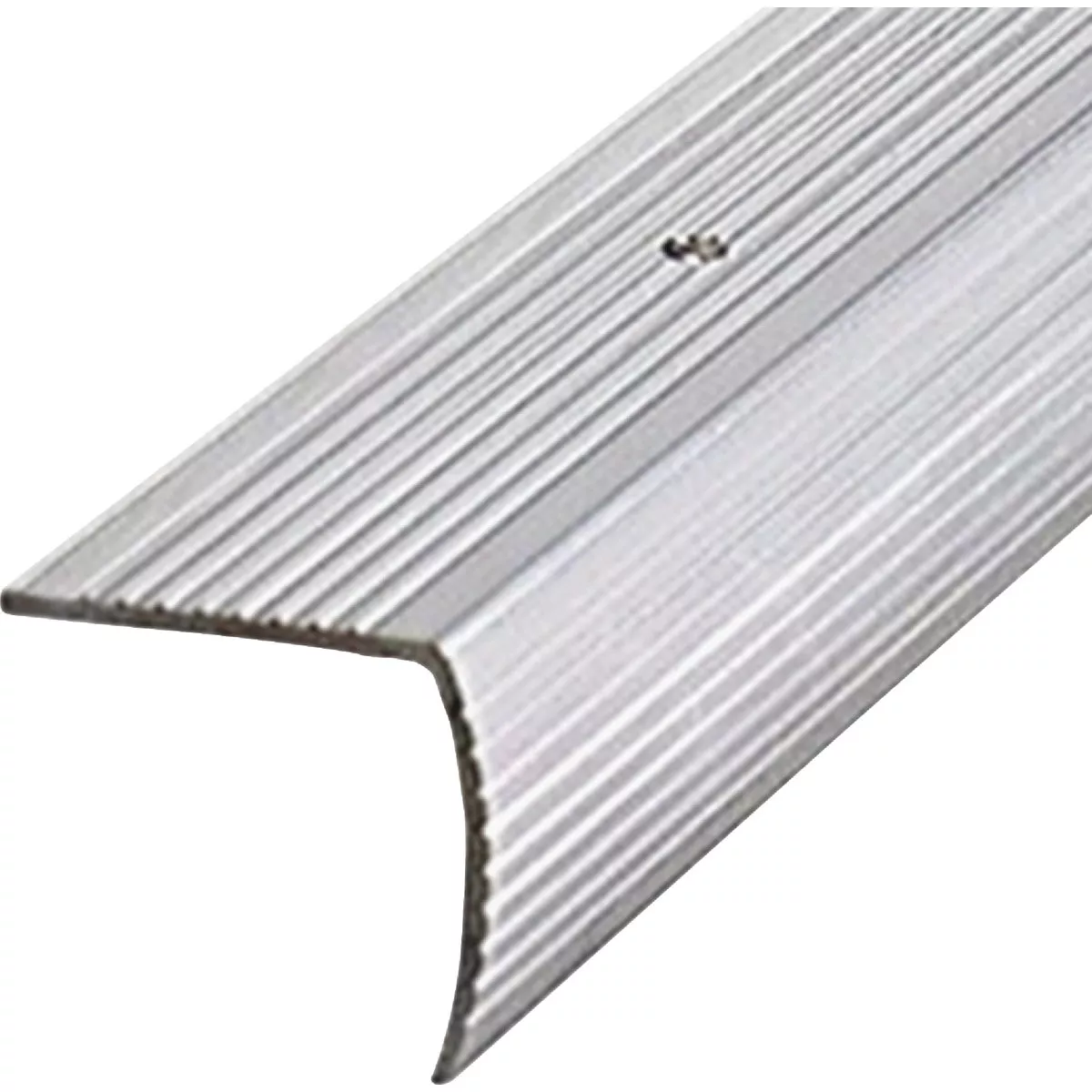 M-D Building Products 1-1/8 In. X 1-1/8 In. X 72 In. Silver Aluminum Stair Edging w/ Screw Nails - photo 3