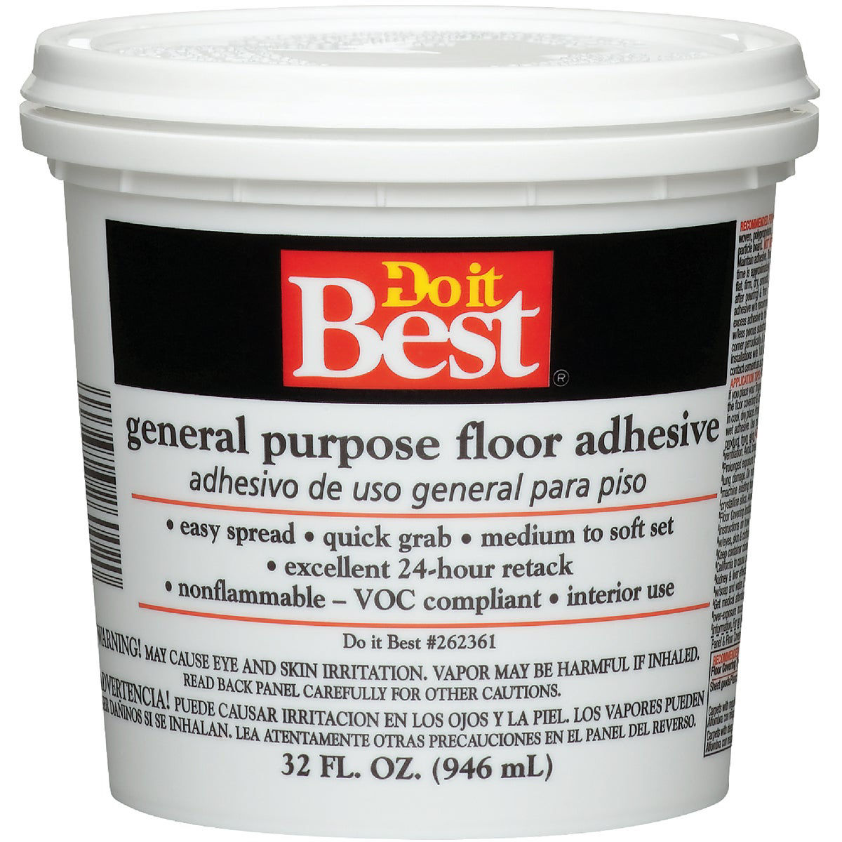 Do it Best All Weather Outdoor Carpet Adhesive, Gallon - Gillman