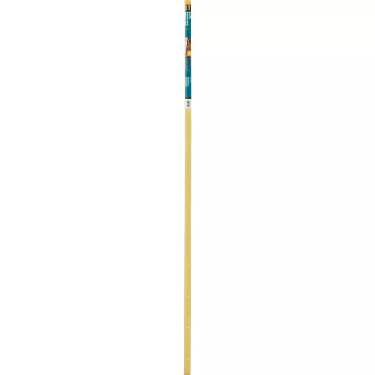 M-D Building Products 1-3/8 In. X 72 In. Satin Brass Aluminum Carpet Trim with Screw Nails - photo 2