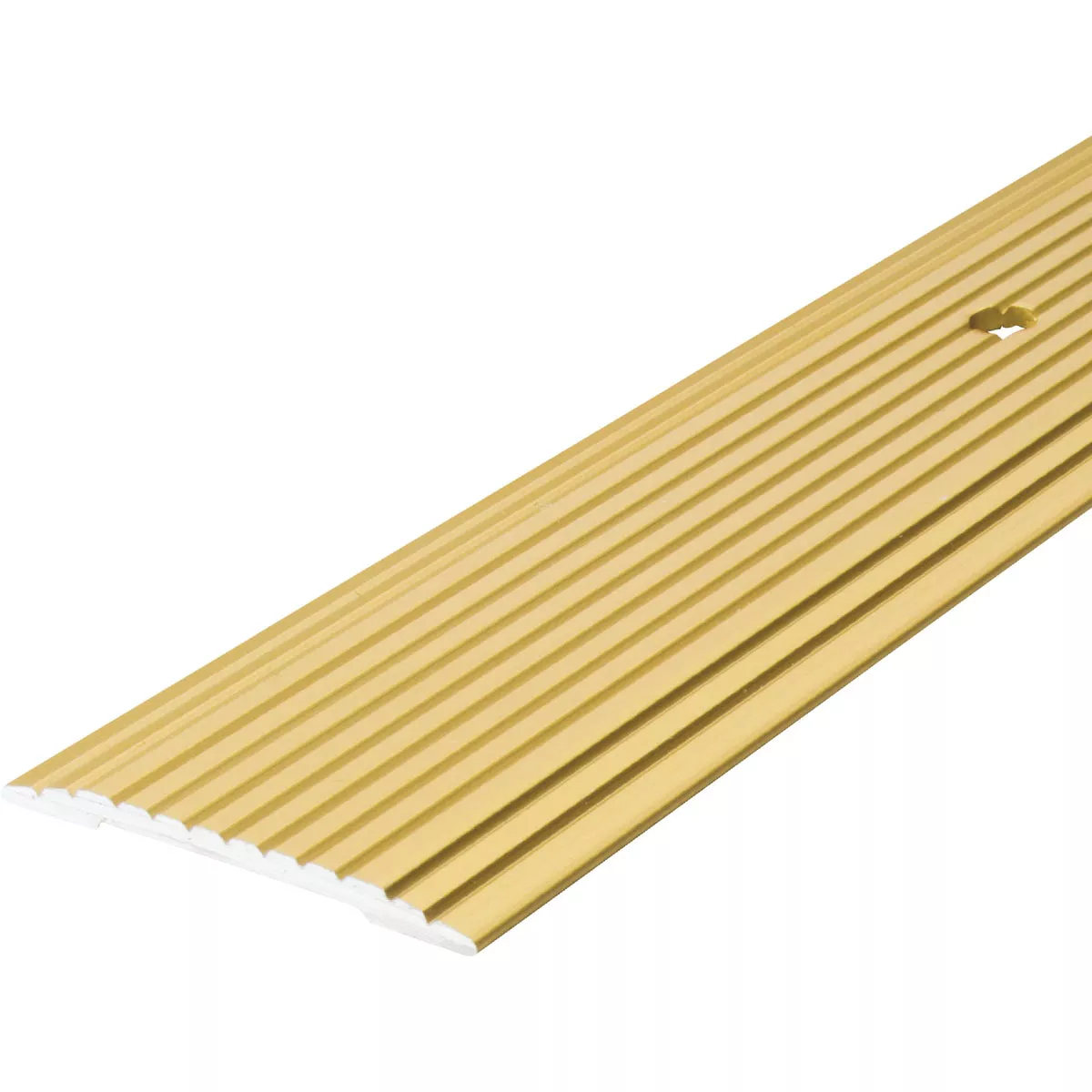 M-D Building Products 1-1/4 In. x 72 In. Satin Brass Aluminum Seam Binder with Screw Nails - photo 5