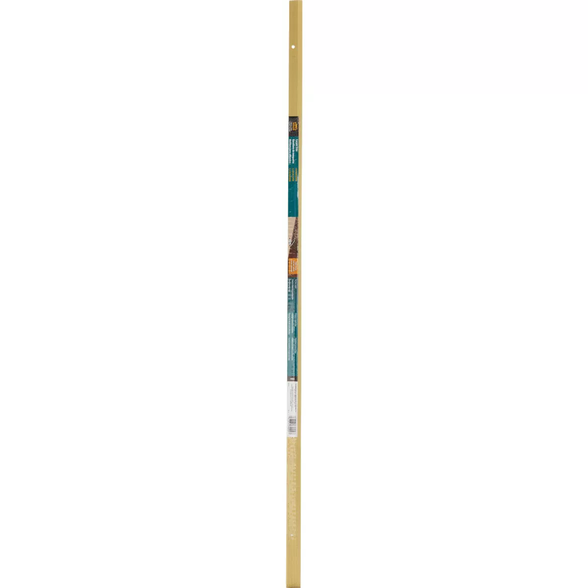 M-D Building Products 7/8 In. X 36 In. Satin Brass Aluminum Carpet Trim with Screw Nails