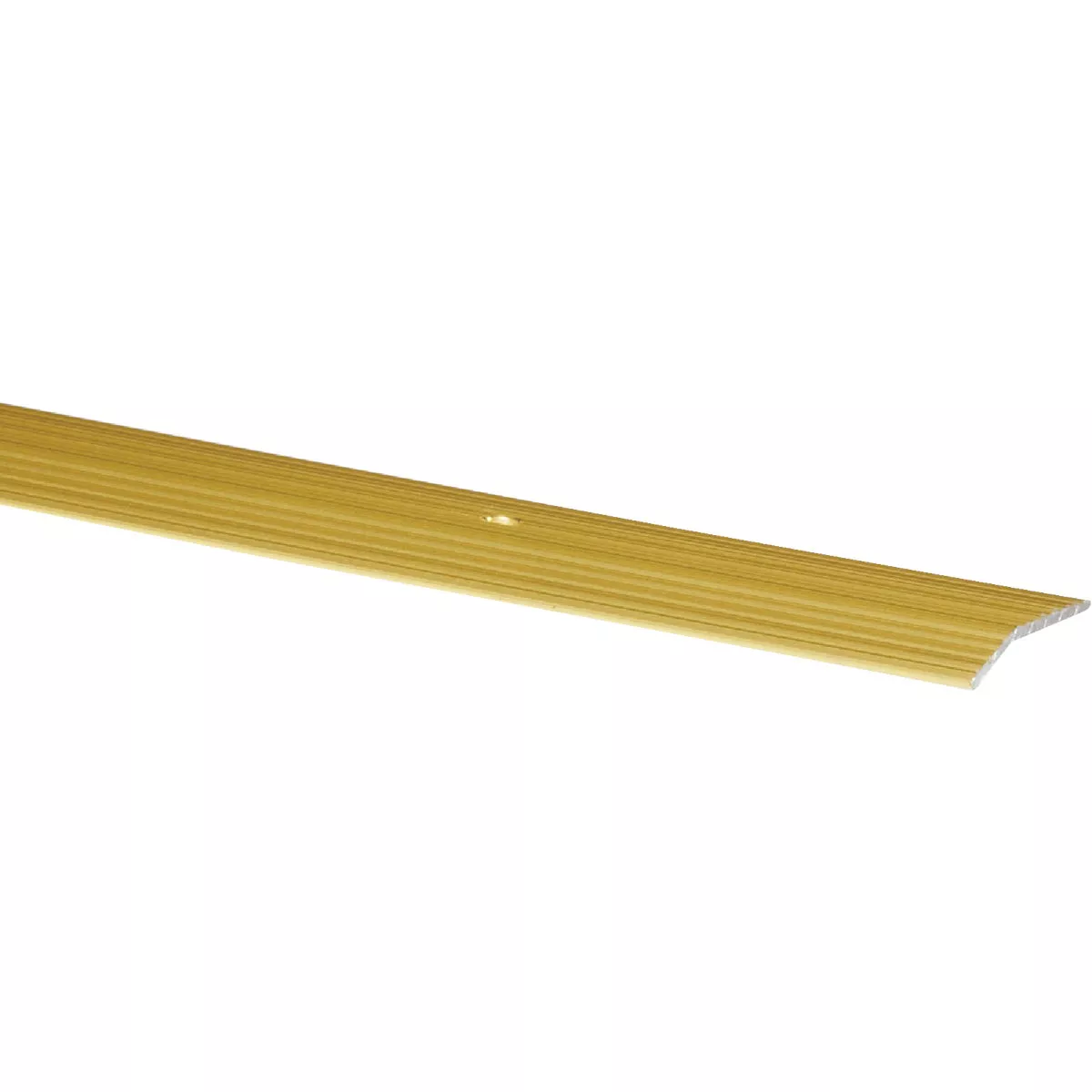 M-D Building Products 1-3/8 In. X 36 In. Satin Brass Aluminum Carpet Trim with Screw Nails