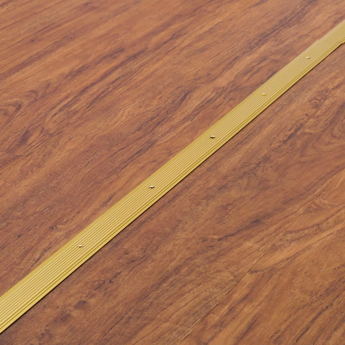 M-D Building Products 1-1/4 In. x 36 In. Satin Brass Aluminum Seam Binder with Screw Nails - photo 6