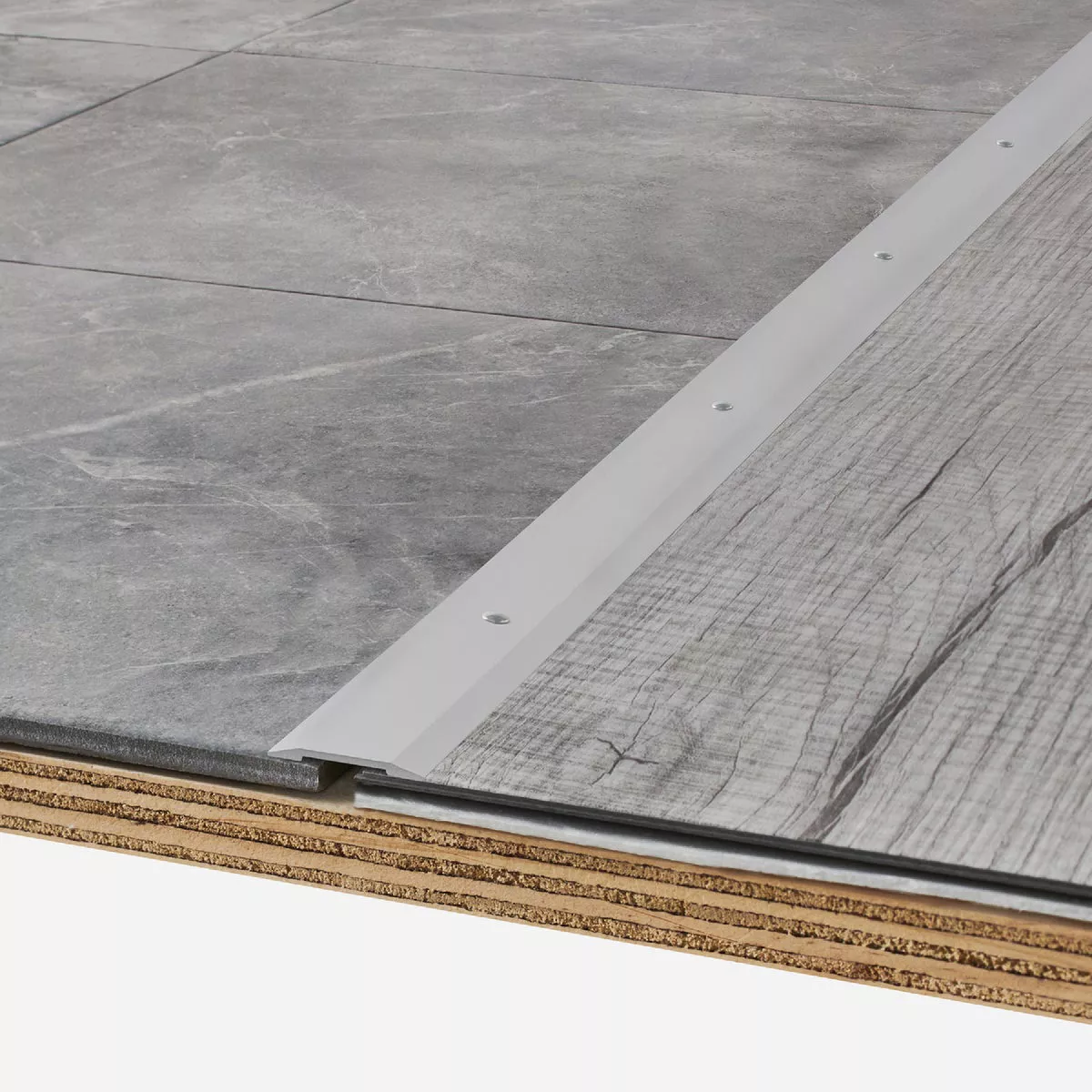 M-D Building Products 1-1/4 In. x 36 In. Polished Aluminum Seam Binder with Screw Nails - photo 5