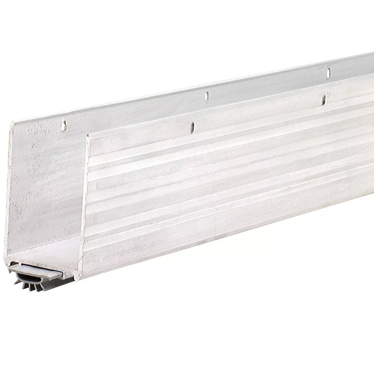M-D Building Products Ultra 1.75 In. W. x 3.5 In. H. x 36 In. L. Aluminum & Vinyl Silver color Door Bottom