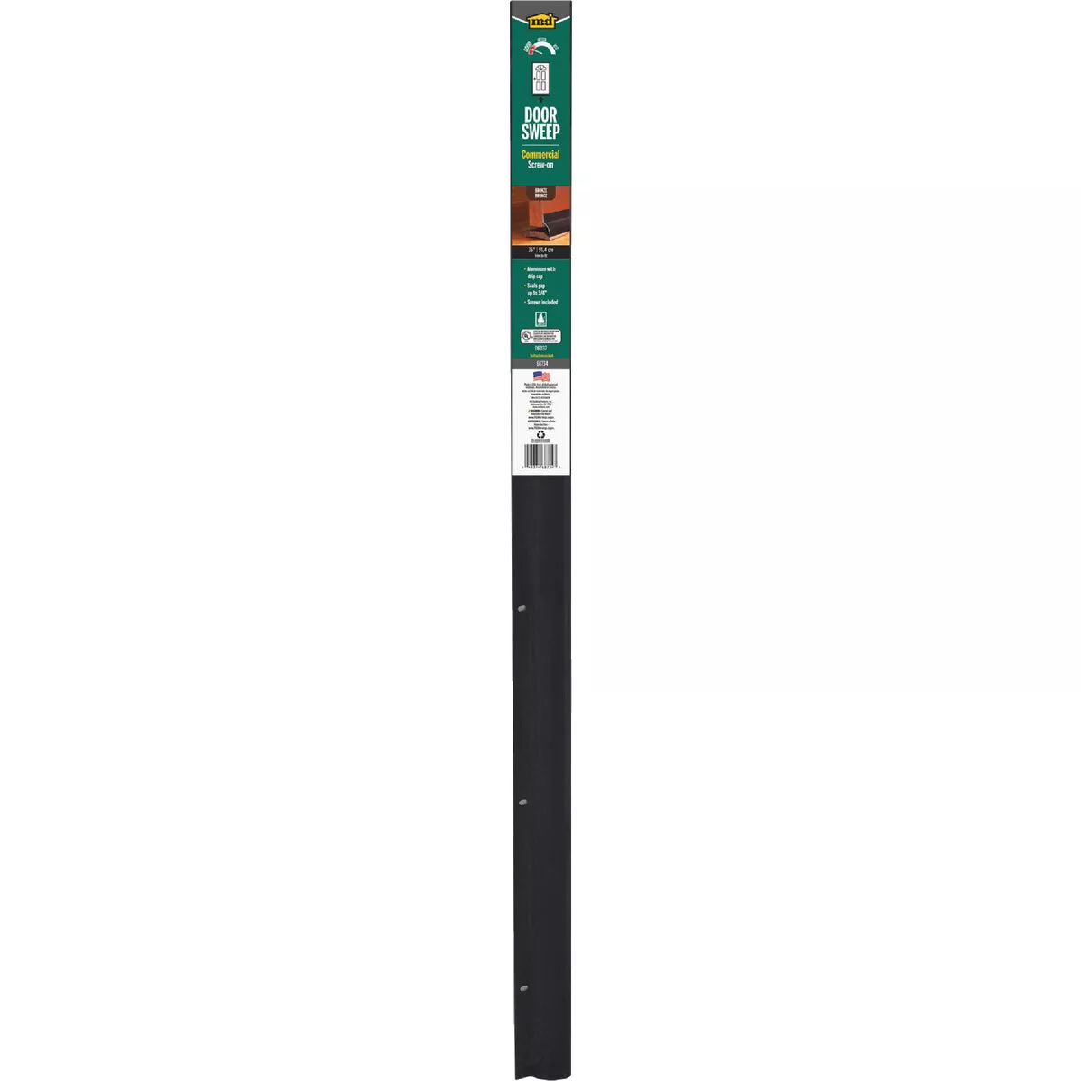 M-D Building Products Ultra 0.75 In. 36 In. Bronze Door Sweep - photo 2