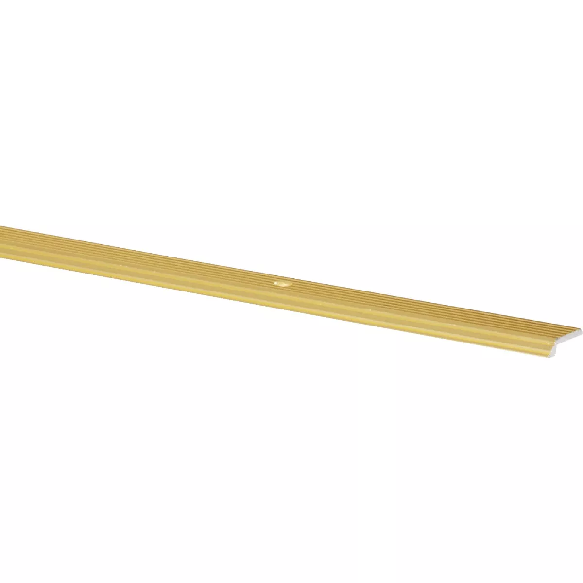 M-D Building Products 72 In. Satin Brass Aluminum Tile Edging with Screw Nails